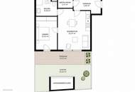 ++ NEU ++ ZWEI Zimmer mit GARTEN und TERRASSE