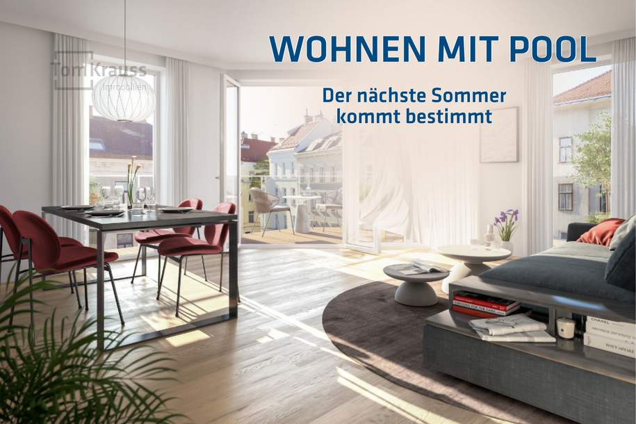 SONNIGES WOHNEN IM 6. OBERGESCHOSS – 4 ZIMMER MIT GROSSZÜGIGEN FREIFLÄCHEN, Wohnung-kauf, 1.550.600,€, 1030 Wien 3., Landstraße