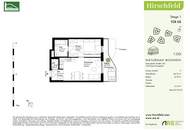 Ihre Suche hat ein Ende - Provisionsfreier 2-Zimmer mit Balkon im begehrten "Hirschfeld - naturnah wohnen" - sofort beziehbarer Erstbezug