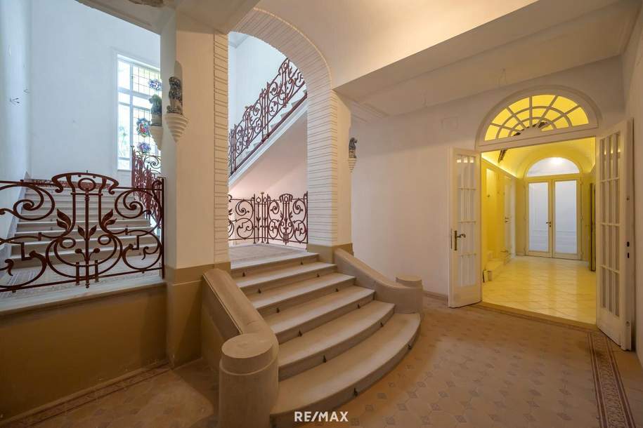 Rarität: Stadt-Villa mit weitläufigem Garten an exklusiver Hietzinger Adresse, Haus-kauf, 5.900.000,€, 1130 Wien 13., Hietzing