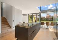 Moderne Architektenvilla | Ca. 20 min in den 1. Bezirk | Virtual Tour | 1000m² Eigengrund | Garage direkt im Haus