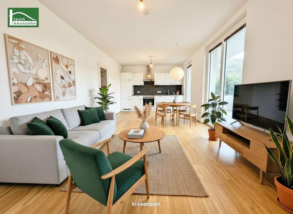 Urbaner Wohntraum in Grünruhelage - 3-Zimmer Wohnung mit weitläufigen Balkon!