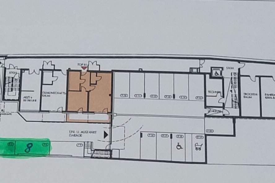 PKW - Abstellplatz, Kleinobjekte-miete, 23,25,€, 2401 Bruck an der Leitha