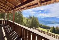 Hideaway hoch über dem Millstätter See mit fantastischem Blick auf den See und die Bergwelt