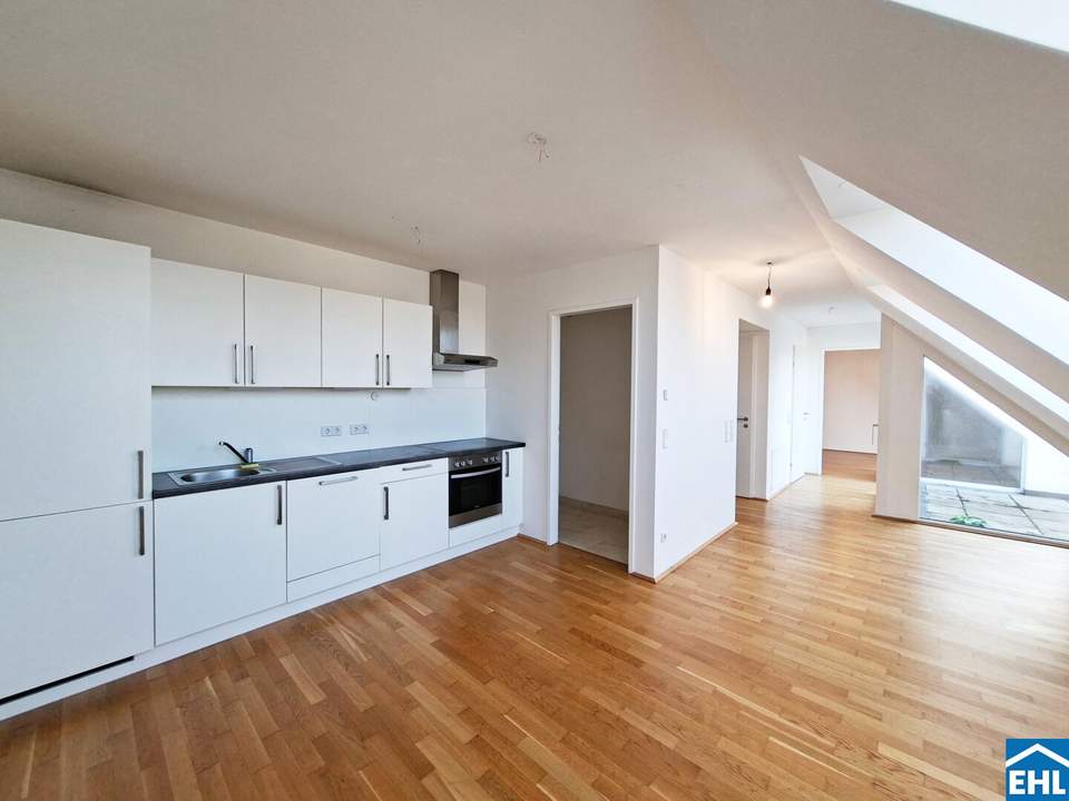 2 Zimmerwohnung mit traumhafter Terrasse und perfekter Verkehrsanbindung!