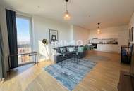 Entzückendes Apartment (vollmöbliert) mit Rundumblick und Goodies wie Concierge, Gemeinschaftsterrasse, Rooftop-Pool u.v.m.