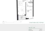 Wohnen nahe dem Schlosspark Schönbrunn: 2-Zimmer inkl. Einbauküche und Loggia - ab 01.02. beziehbar!