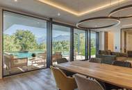Luxus-Wohnhaus mit Schwimmteich in traumhafter Ruhe-/ & Aussichtslage im Rosental