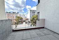 Neubauwohnung an der Dresdner Straße - hofseitiges Schlafzimmer