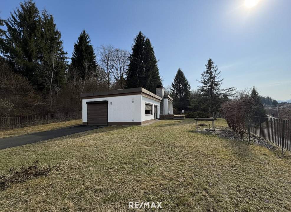 Traumhaftes Grundstück mit viel Potenzial und kleinem Bungalow in naturnaher Lage von Viktring