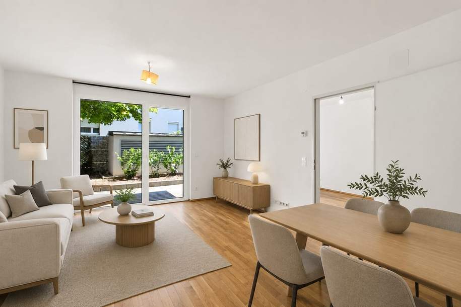 ++ NEU ++ ZWEI Zimmer mit GARTEN und TERRASSE, Wohnung-kauf, 279.000,€, 1220 Wien 22., Donaustadt