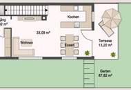 Moderne Doppelhaushälfte in Gablitz – 100 m² ERSTBEZUG mit Terrasse, Garten und 2 Carportplätzen