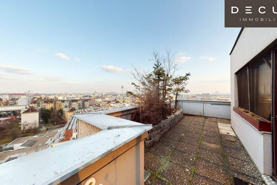 14. STOCKWERK - WOHNUNG MIT 41M2 TERRASSE, Wohnung-miete, 1.163,62,€, 1110 Wien 11., Simmering