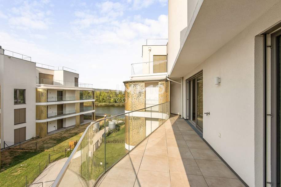 Luxuriöses Wohnen an der Donau mit privatem Badesteg, Sauna und Fitnessbereich!, Wohnung-kauf, 490.000,€, 1190 Wien 19., Döbling