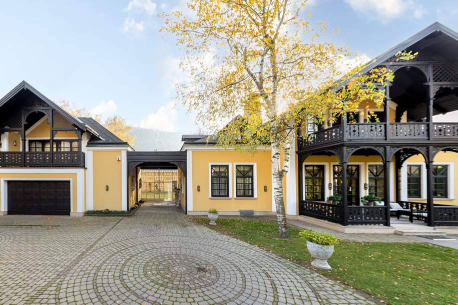 Herrschaftliche Villa in elitärer Lage direkt am Wienfluss | ca. 5.207m² Grundstücksfläche | Indoor Pool mit Wellnessoase | 2 Garagen | Nähe Zentrum Purkersdorf, Haus-kauf, 4.890.000,€, 3002 Sankt Pölten(Land)