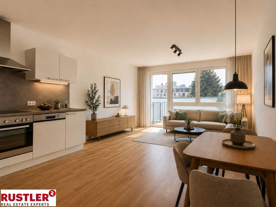 Traumhafte 1,5 Zimmer Wohnung in hervorragender Lage mit Innenhofblick!