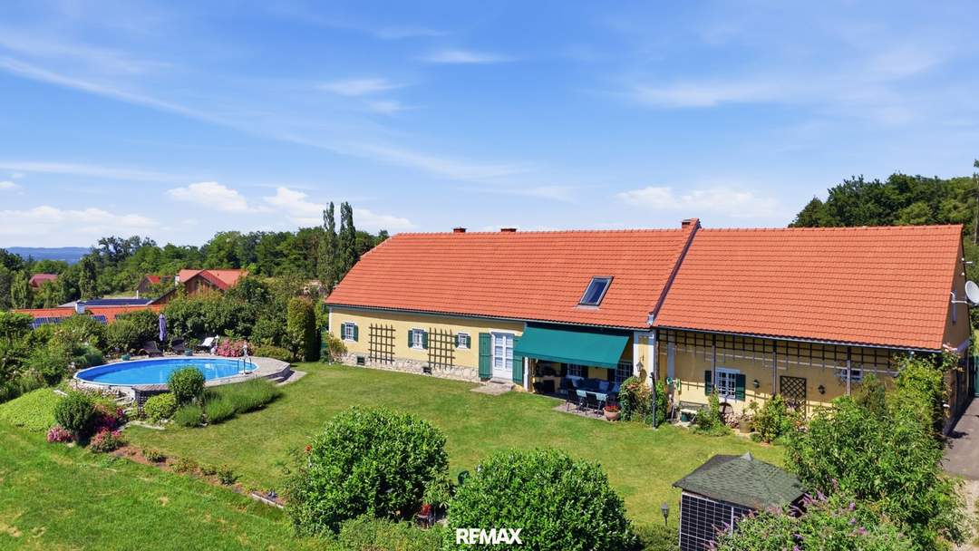 Rarität in der Südsteiermark mit Fernblick - Historisches Winzerhaus in Wielitsch-Ehrenhausen zu verkaufen - BESICHTIGUNGSTAG 17.Juli 2026 von 16 bis 18 Uhr!!!