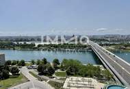 ERSTBEZUG: Anlegerwohnung direkt an der neuen Donau mit herrlichem Stadtblick!