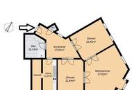 Altbauwohnung in Penzing mit viel Potential für Anleger und Altbauliebhaber! (derzeit noch vermietet)