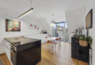 Stilvolle Dachgeschoßwohnung auf zwei Ebenen mit Außenflächen im begehrten 18. Wiener Gemeindebezirk