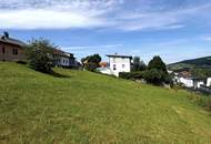 Aussichtslage. Unverbaubar. Siedlungslage- Baugrundstück auch für Bauträger geeignet!