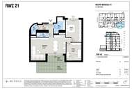 85 m² Erstbezug mit 22 m² Balkon, 3-Zimmer, direkt am Naschmarkt