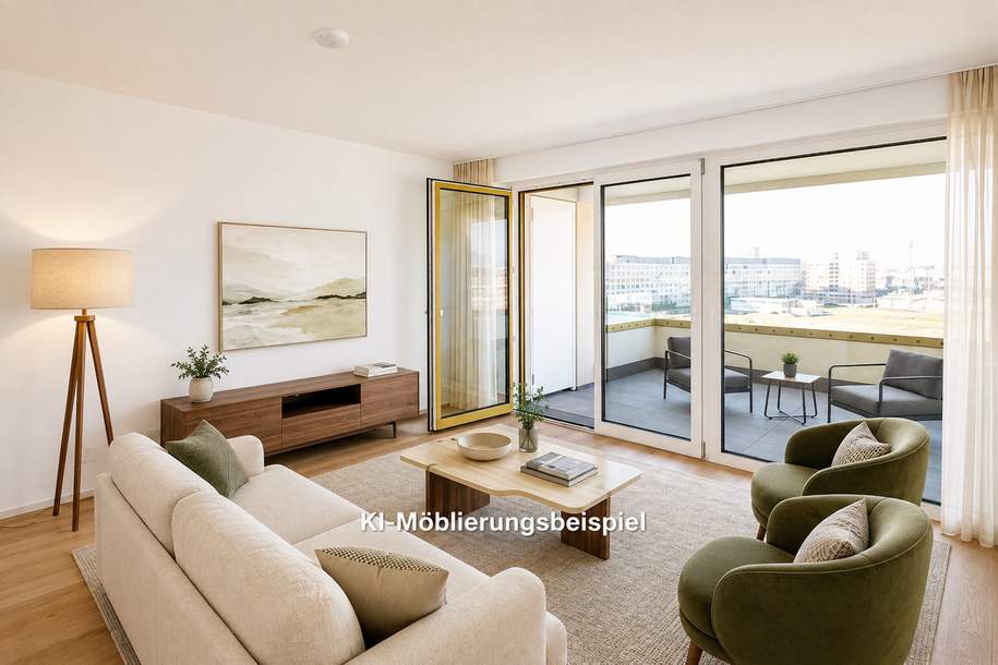 **NEUBAU &amp; ERSTBEZUG** Mi Living- Hochwertige Eigentumswohnungen nähe U1 Hauptbahnhof, Wohnung-kauf, 355.000,€, 1100 Wien 10., Favoriten