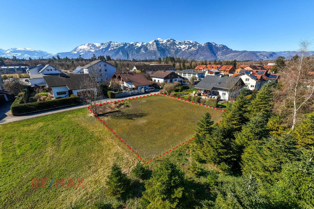Ein Platz für Ihr Zuhause: Baugrundstück in Feldkirch-Bofel