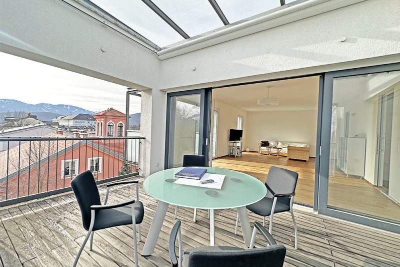 Penthouse "CentralPark" Villach Büro < > Wohnung, Gewerbeobjekt-kauf, 820.000,€, 9500 Villach(Stadt)