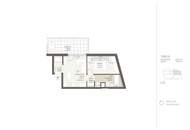 TOP 2-Zimmer-Dachgeschosswohnung mit Freifläche im Erstbezug