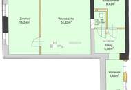 2-Zimmer-Erstbezugswohnung zu vermieten - 59,15m² - Top3