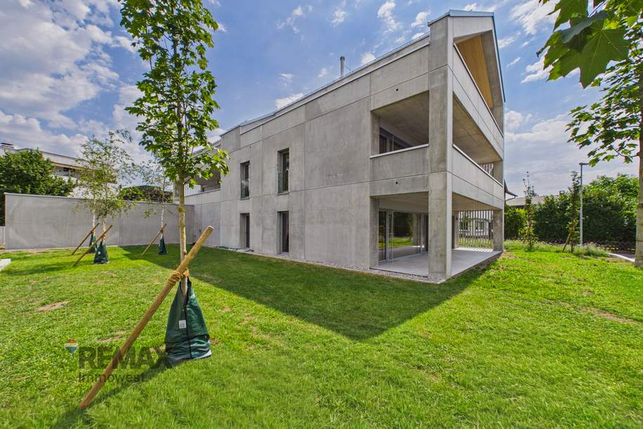Moderne 3-Zimmer-Erstbezugswohnung mit privatem Garten, großen Fensterfronten und viel Tageslicht, Wohnung-miete, 1.483,00,€, 6971 Bregenz