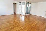 HUMBOLDTGASSE, U1-Nähe, 101 m2 Neubau inkl. 2 Loggien, Wohnküche, 2 Zimmer, Wannenbad, Parketten, Hofruhelage