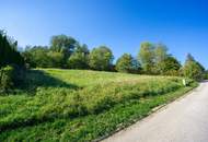Grundstück mit Weitblick in Eichgraben – 2.100 m² Bauland in grüner Südost-Hanglage