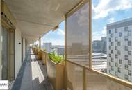 2 Zimmer Eckwohnung mit traumhaften Fernblick (13. Etage) im Quartier Belvedere / am Hauptbahnhof!