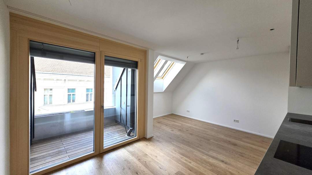 U4-Nähe!!! Klimatisierter ERSTBEZUG mit über 10m² Außenfläche im DG!