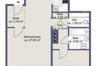 2-Zimmer-Starter-Wohnung mit Loggia nur 150 Meter zur U1