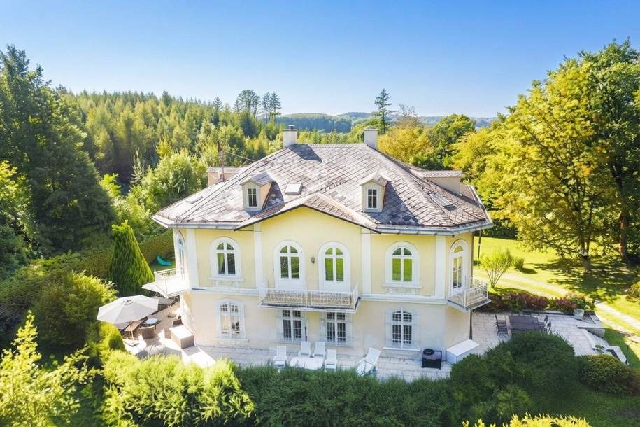 Ein verborgenes Juwel im Wienerwald - Die historische Villa "Gebo" auf über 6.600 m² teilbarem Bauland, Haus-kauf, 2.980.000,€, 3031 Sankt Pölten(Land)