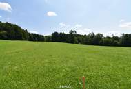 Wohnen im Grünen &amp; doch stadtnah! 729 m² Baugrund mit traumhaftem Ausblick in ruhiger/grüner Lage!