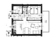 Neuwertige 2- Zi Dachgeschoß- Whg | unbefristet | Augasse 94, Top 25