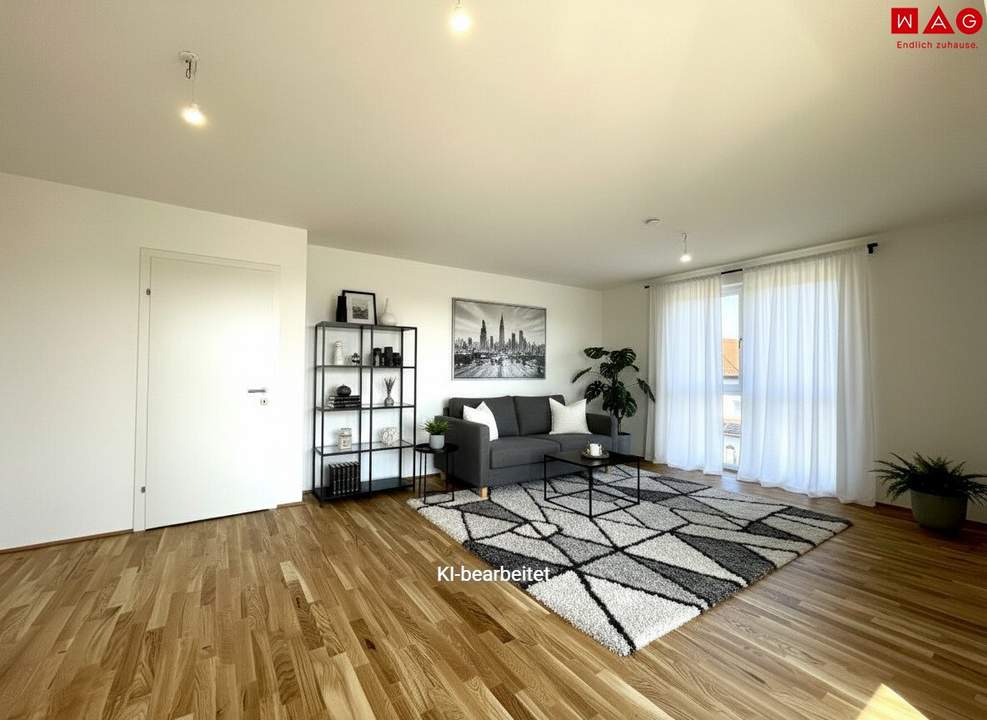 Leonding: Familienwohnung mit durchdachter Grundrissplanung und bester Infrastruktur sowie energieeffizienter Bauweise