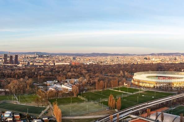 TOP 324 - 3 Zimmer mit Freiflächen/City und Prater FERNBLICK!, Wohnung-kauf, 686.500,€, 1020 Wien 2., Leopoldstadt