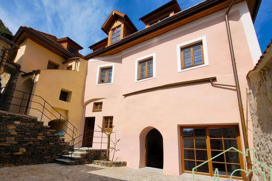 Historisches Altstadtjuwel mit Innenhof und 2 Weinkeller!, Haus-kauf, 3610 Krems(Land)