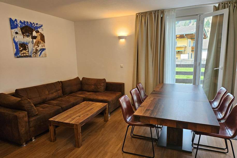 4-Zimmer-Wohnung mit Terrasse in Rauris – vollmöbliert & touristisch nutzbar, Wohnung-kauf, 270.000,€, 5661 Zell am See