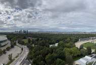 Grünblick über den Prater! Hypermoderes 2 Zimmer Terrassen-Appartment mit traumhafter Aussicht!