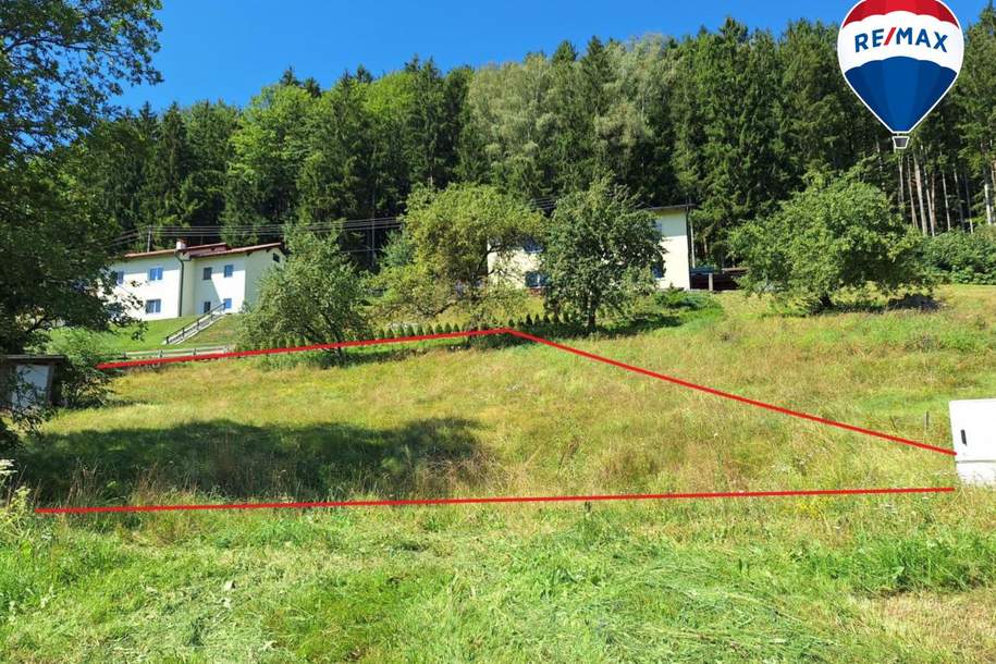 Baugrundstück ohne Bauzwang: Reichenau im Mühlkreis erwartet Sie, Grund und Boden-kauf, 110.000,€, 4204 Urfahr-Umgebung