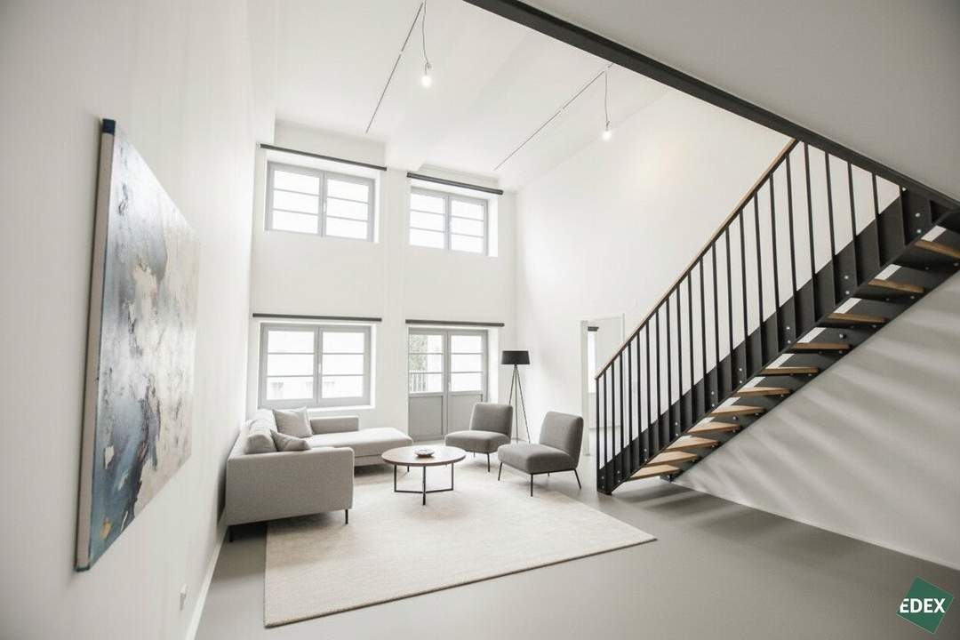 Erstbezug: Moderne 3-Zimmer-Wohnung mit Galerie, Balkon und offener Raumgestaltung