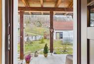 Einfamilienhaus i.Ruhelage Radsberg – parkähnlicher Garten, Wintergarten, Kachelofen &amp; Nebengebäude