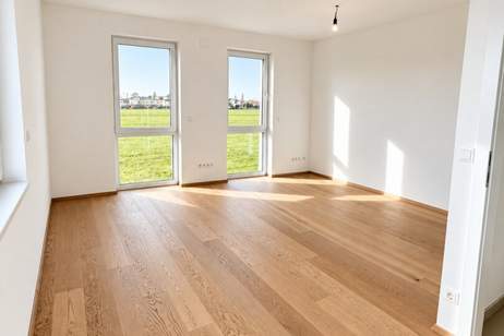 Modernes Doppelhaus in Niedrigenergiebauweise – Grünruhelage nahe Mühlwasser + KFZ-Stellplatz direkt beim Haus, Haus-miete, 2.390,00,€, 1220 Wien 22., Donaustadt