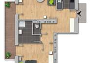 Zentrale 2-Zimmer-Wohnung mit Balkon und Altstadt-Panorama